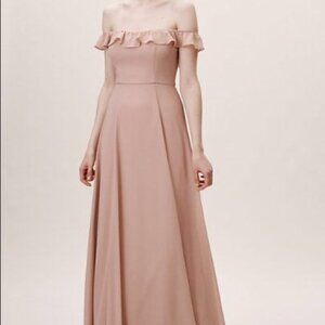 NWT BHLDN Blush Pink Bridesmaid Dress Size 2